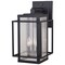 Vaxcel Hyde Park 3 Light Dusk to Dawn Bronze Mission Outdoor Wall Lantern Clear Glass T0468 - alternate 1